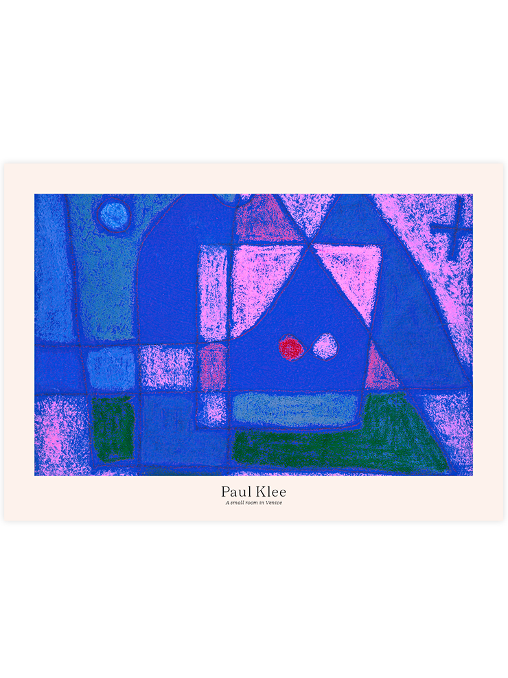 Klee Venedik'te Küçük Bir Oda - Art Print