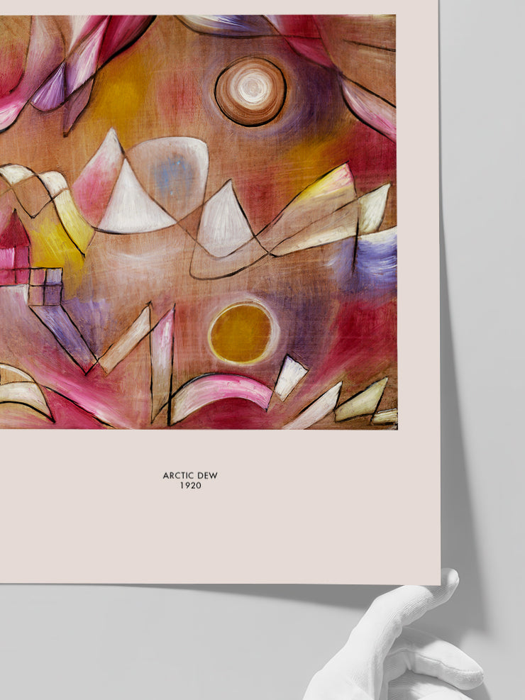 Klee Arctic Dew  - Art Print  Poster