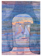 Klee Sporcunun Kafası - Art Print