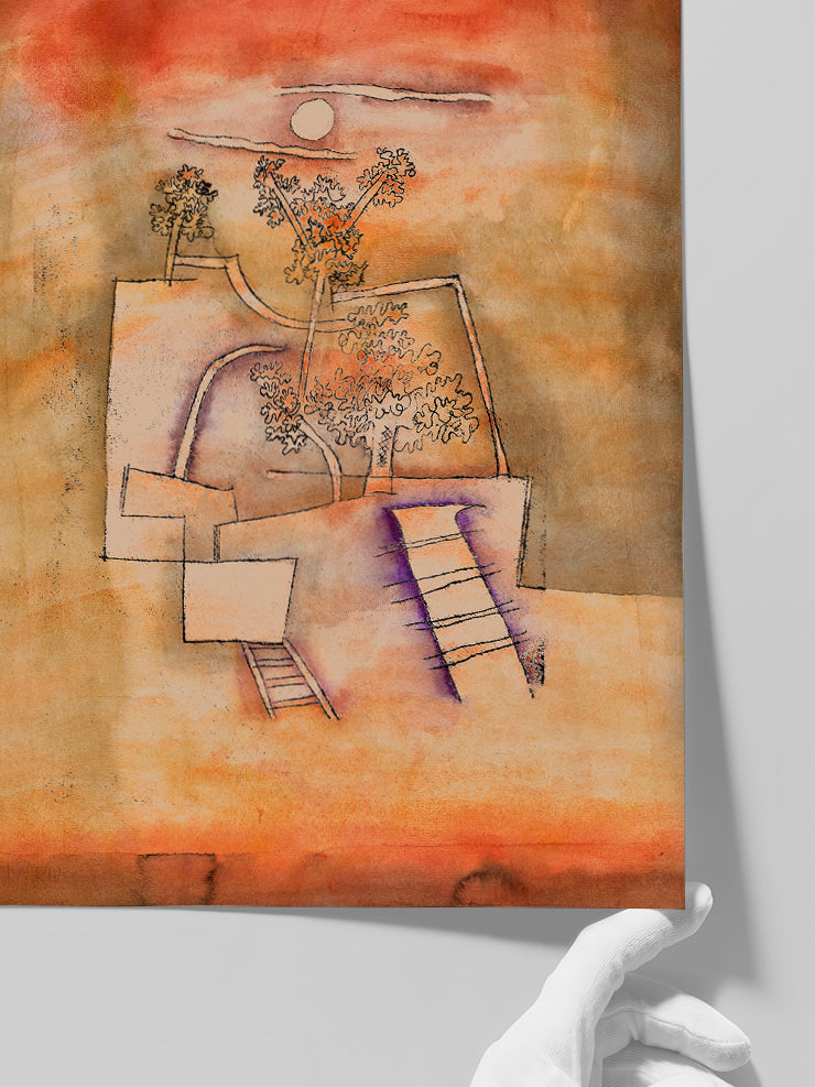 Klee Ağaç Kültürü - Art Print