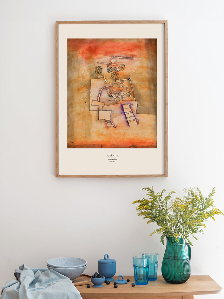 Klee Baum Kultur - Art Print  Poster