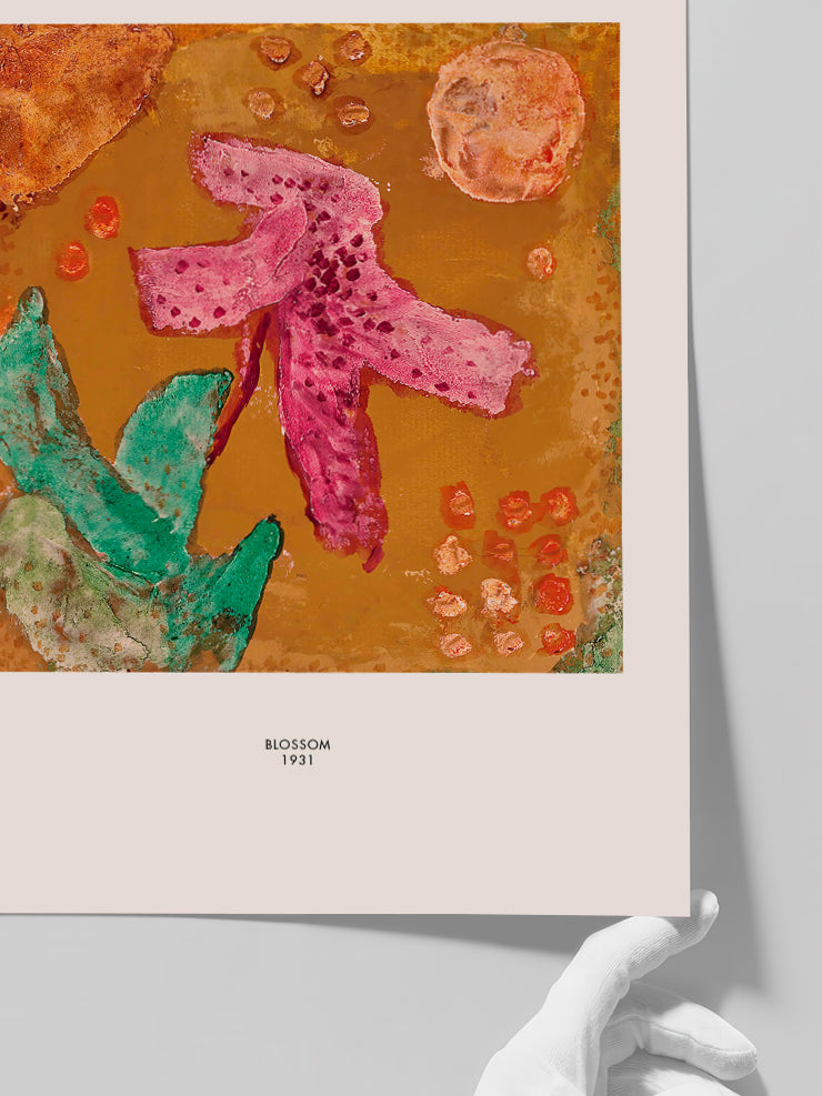 Klee Blossom - Art Print  Poster
