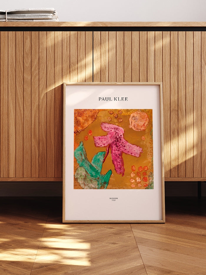 Klee Blossom - Art Print  Poster