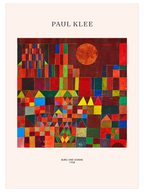 Klee Burg und Sonne - Art Print
