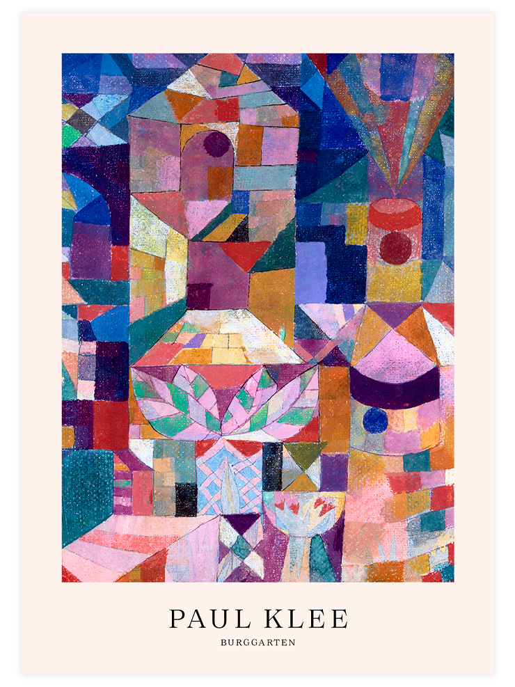 Klee Burggarten - Art Print