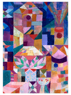 Klee Kale Bahçesi - Art Print