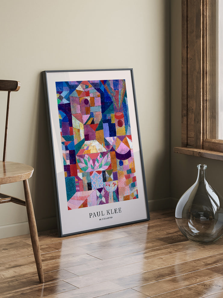Klee Burggarten - Art Print  Poster