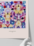 Klee Carnival in the Snow - Art Print