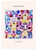 Klee Carnival in the Snow - Art Print