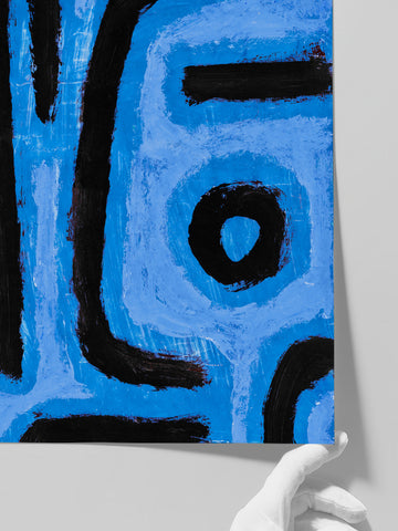 Klee Chord for a Flower Theater - Art Print