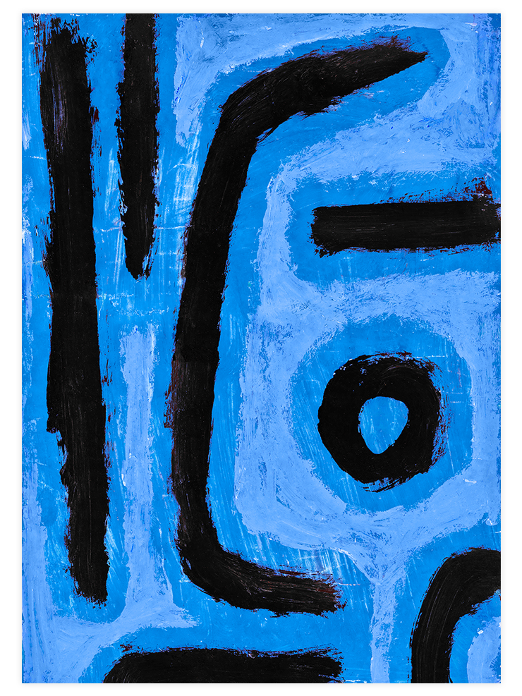 Klee Chord for a Flower Theater - Art Print