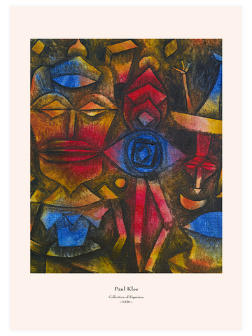 Klee Collection of Figurines - Art Print