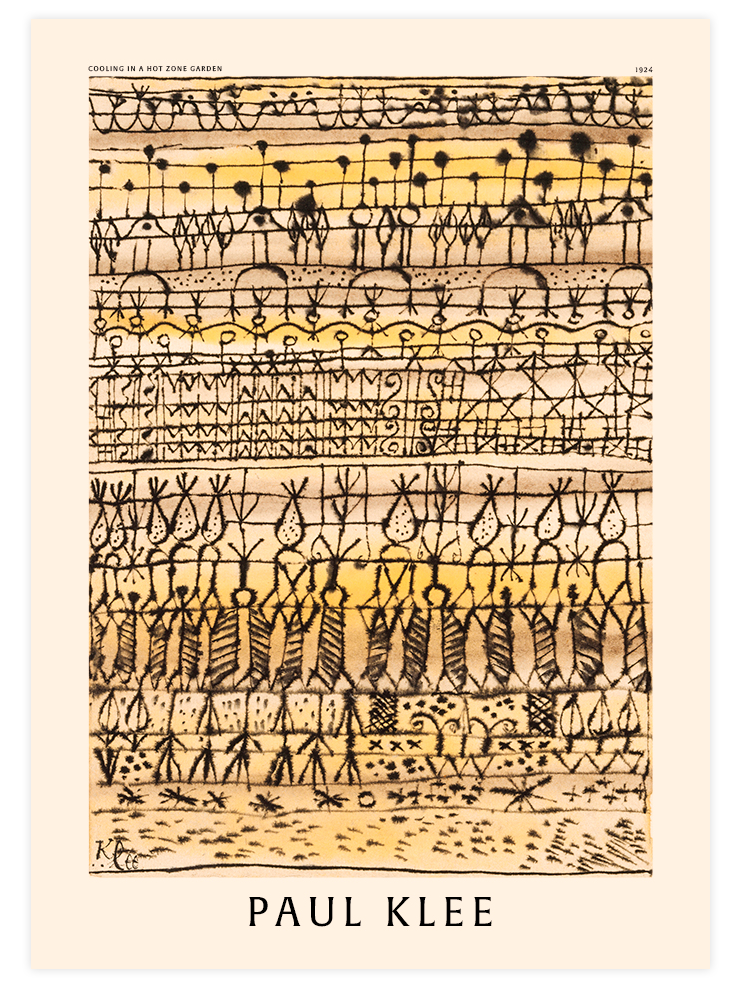 Paul Klee Comedians - Poster Seti Duo