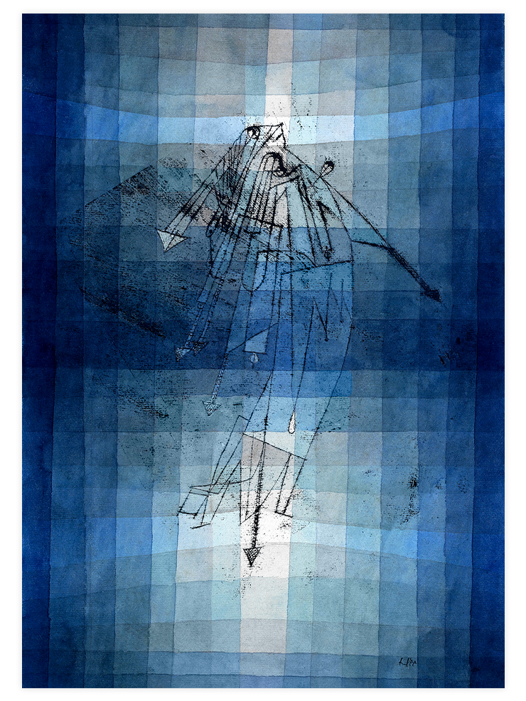 Klee Güve Dansı - Art Print Ürün ana görseli