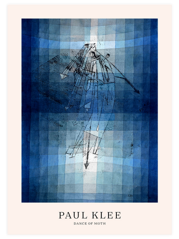 Klee Dance of Moth - Art Print