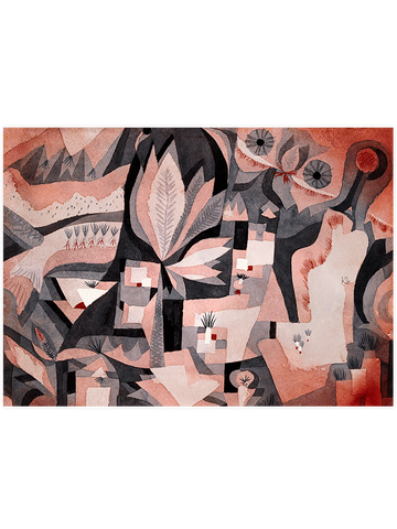 Klee Dry Cool Garden - Art Print