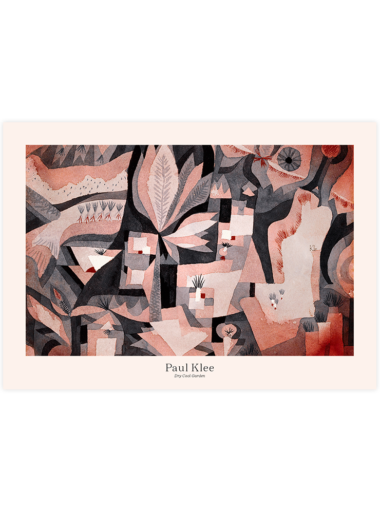 Klee Kuru Serin Bahçe - Art Print Ürün ana görseli