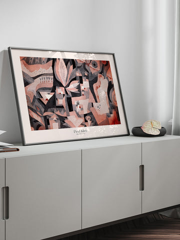 Klee Kuru Serin Bahçe - Art Print