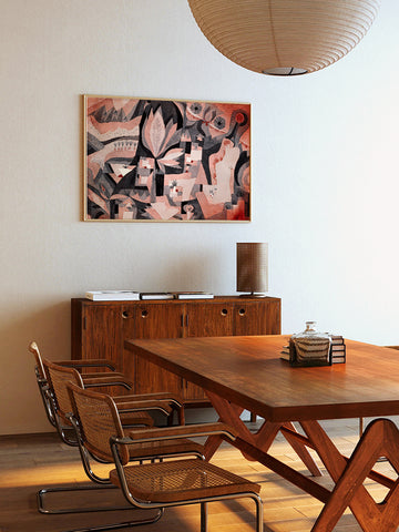 Klee Dry Cool Garden - Art Print