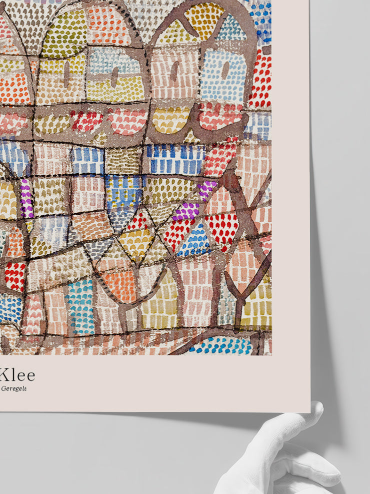 Klee Fruchtbare Geregelt - Art Print  Poster