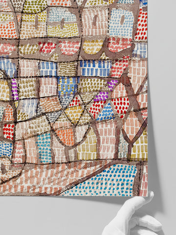 Klee Fertile Well Ordered - Art Print