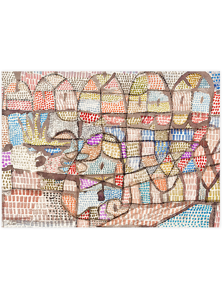 Klee Fertile Well Ordered - Art Print Ürün ana görseli