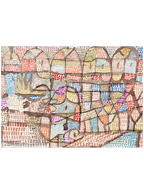 Klee Fertile Well Ordered - Art Print