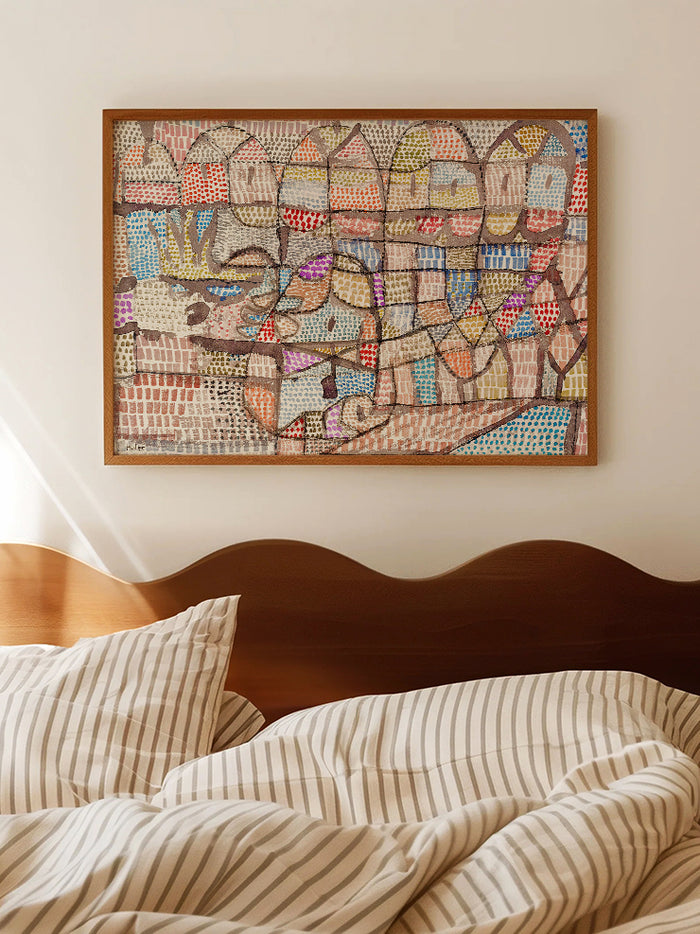 Klee Fertile Well Ordered - Art Print  Poster