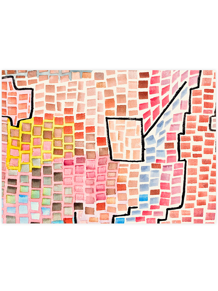 Klee Fertility Tended To - Art Print Ürün ana görseli