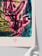 Klee Fire Clown - Art Print