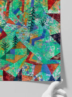 Klee Orman İnşaatı - Art Print