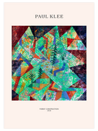 Klee Forest Construction - Art Print