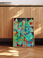 Klee Orman İnşaatı - Art Print