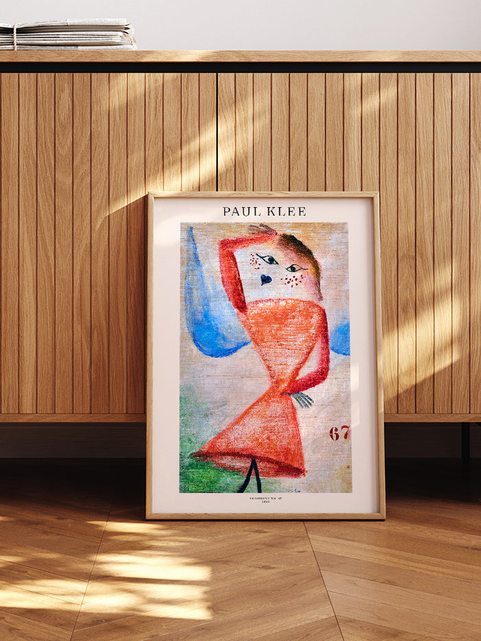 Klee Fragment Nr.67 - Art Print  Poster
