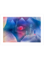 Klee Glance of a Landscape - Art Print