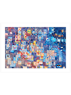 Klee Glashäuser Viertel - Art Print