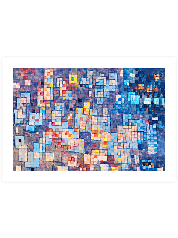 Klee Glashäuser Viertel - Art Print