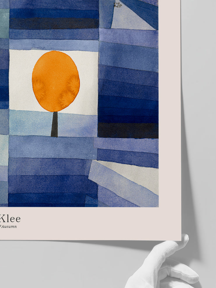 Klee Sonbaharın Habercisi - Art Print  Poster