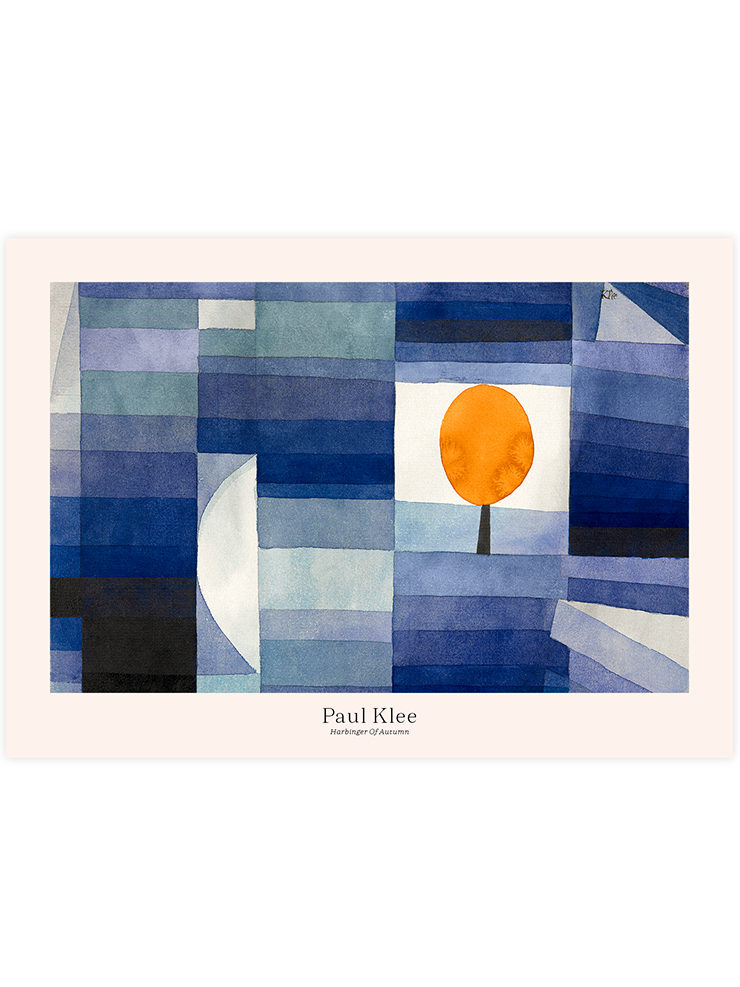 Klee Sonbaharın Habercisi - Art Print Ürün ana görseli