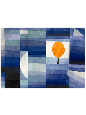 Klee Harbinger of Autumn - Art Print