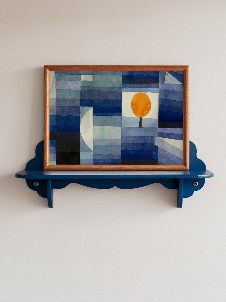 Klee Harbinger of Autumn - Art Print Ürün ikincil görseli