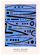 Klee Heroic Strokes of the Bow - Art Print