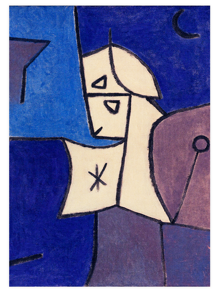 Klee Hoher Wächter - Art Print Ürün ana görseli