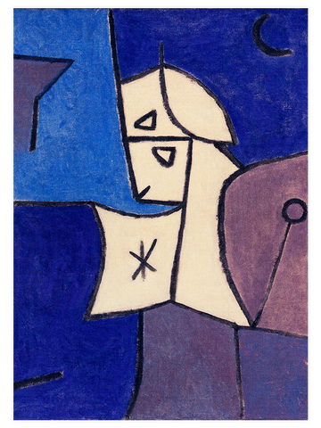 Klee Hoher Wächter - Art Print