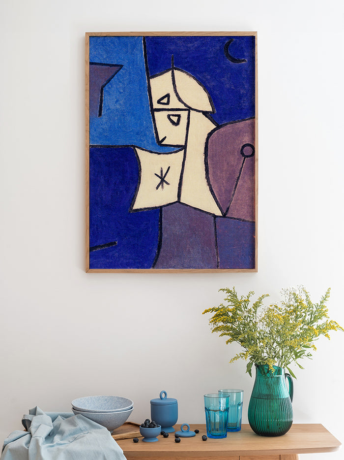 Klee Hoher Wächter - Art Print  Poster