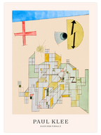 Klee Haus der Firma Z - Art Print