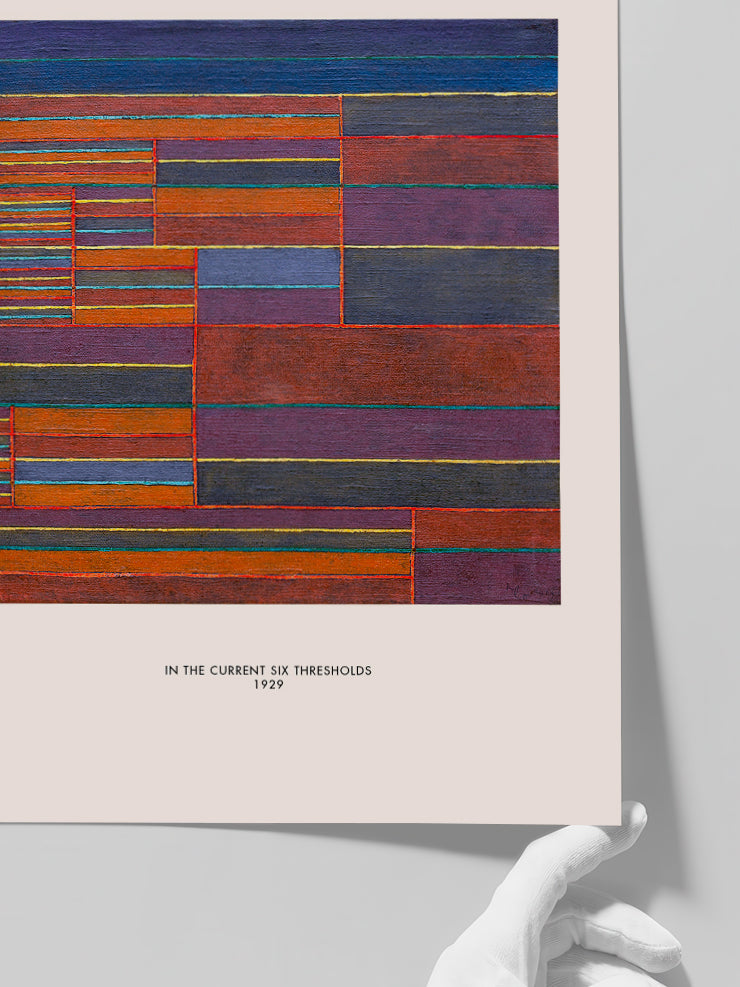 Klee In the Current Six Thresholds - Art Print