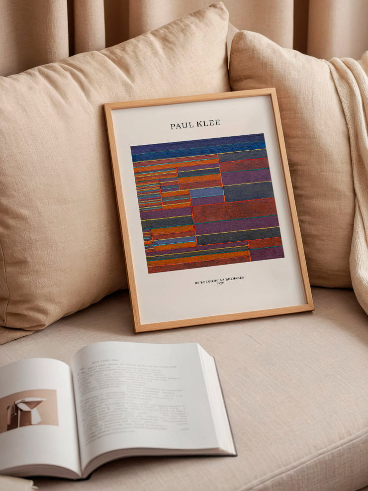 Klee In the Current Six Thresholds - Art Print Ürün ikincil görseli