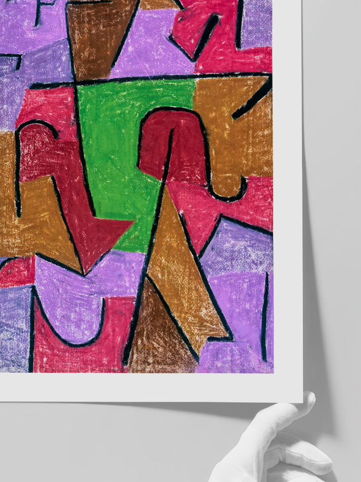 Klee Hint - Art Print  Poster
