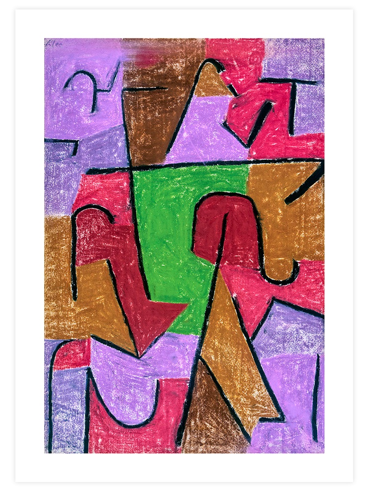 Klee Hint - Art Print